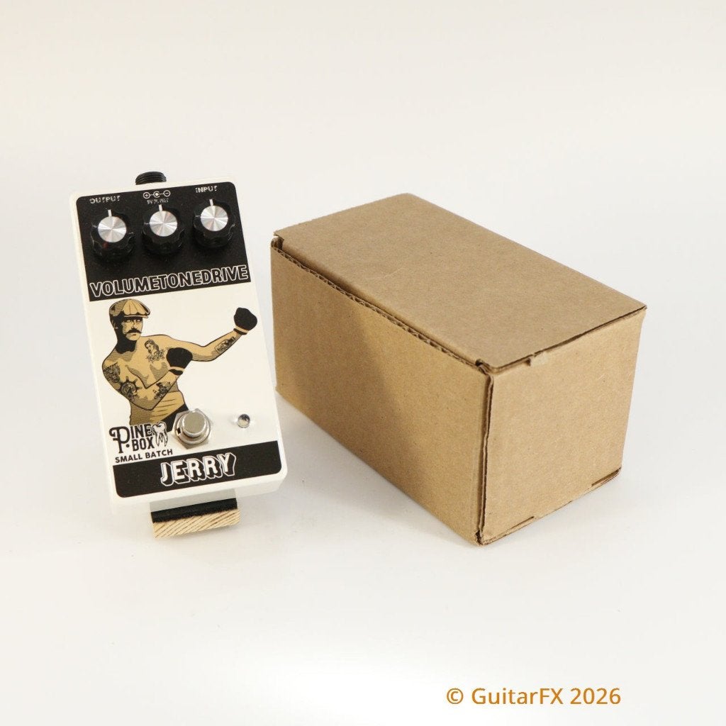 Pine-Box Custom Effects Jerry Overdrive, Enlèvement ou Envoi, Utilisé, Volume