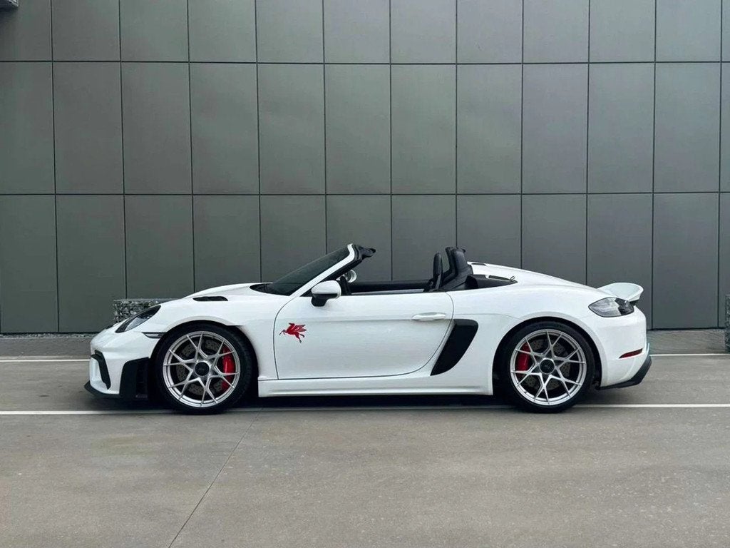 Porsche 718 Boxster Spyder RS / 4.0 PDK / Pure White / 1st O, Auto's, Porsche, Automaat, Gebruikt, Cabriolet, 288 g/km