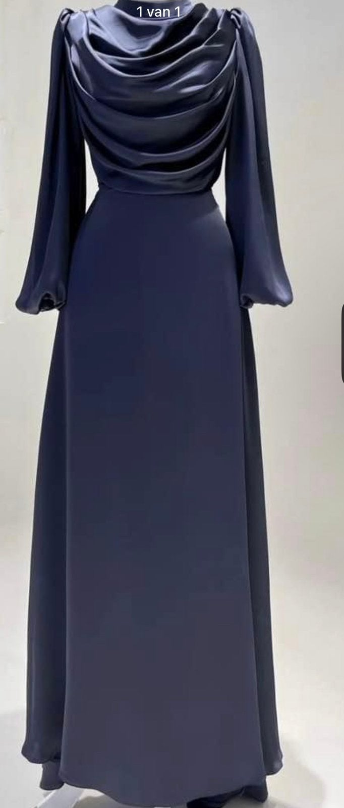 Robe de soirée bleu marine, Enlèvement ou Envoi, Comme neuf