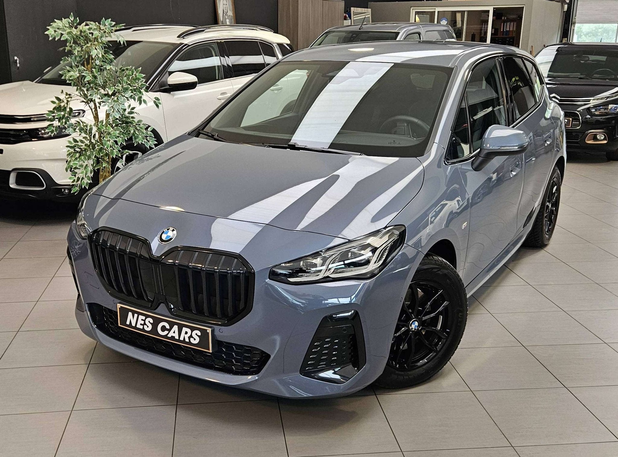 BMW 2 Serie 220 ACTIVE TOURER 220iA MHEV,PACK M AUTO,CUIR MA, Argent ou Gris, Achat, Alcantara, 5 portes