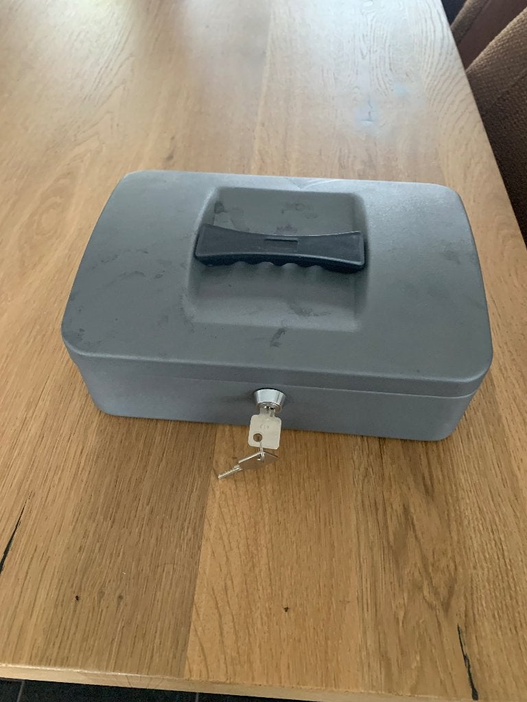 Geldkoffer, Ophalen of Verzenden, Gebruikt