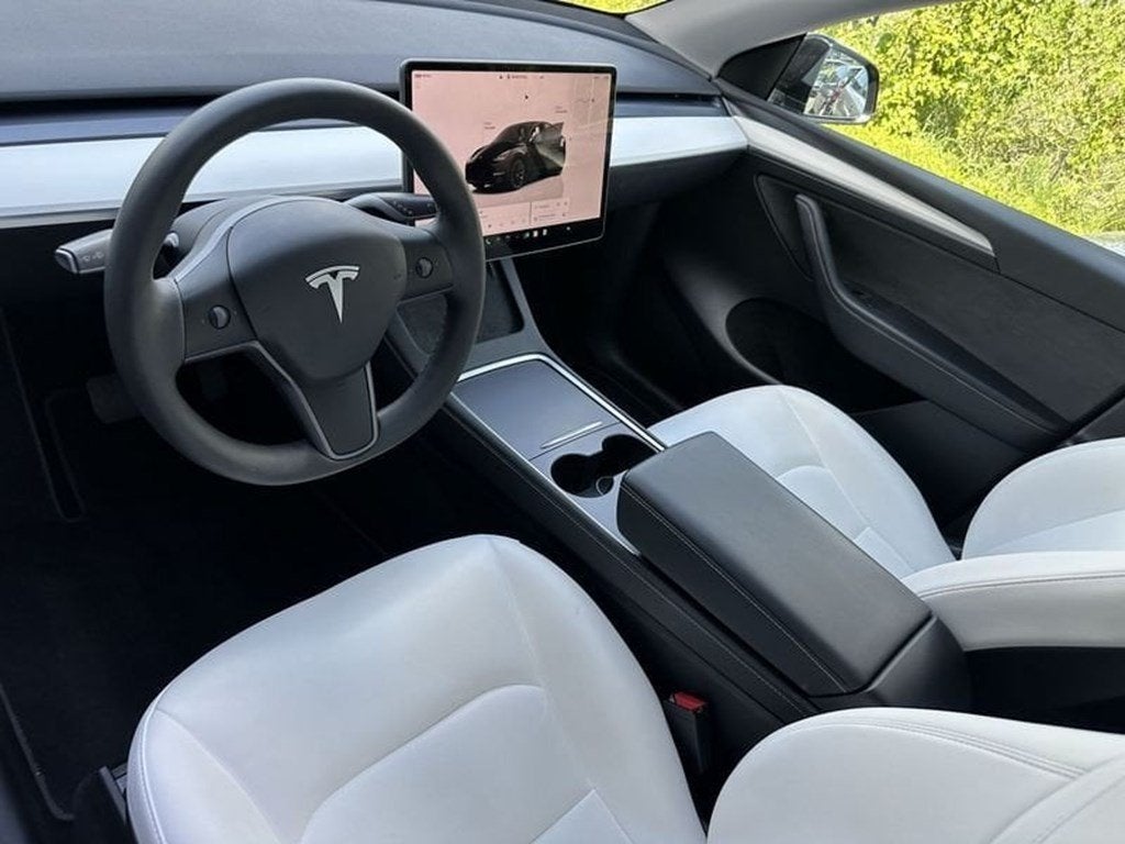 Tesla Model Y Mod Y  RWD WIT LEDER+TREKH+20"ALU, prachtige, Autos, Tesla, 299 ch, Achat, Entreprise, 5 portes