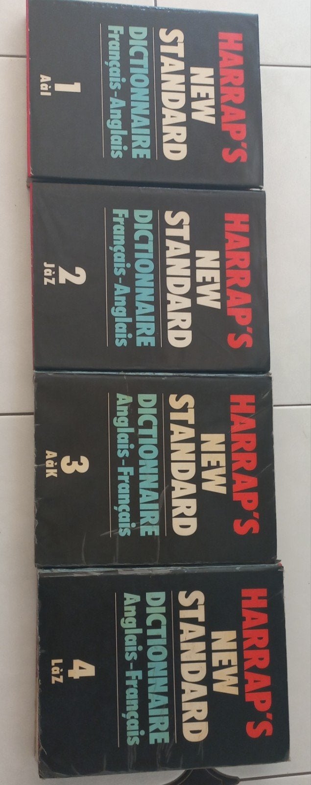 Harrap's New Standard Frans-Engels, Boeken, Ophalen, Engels