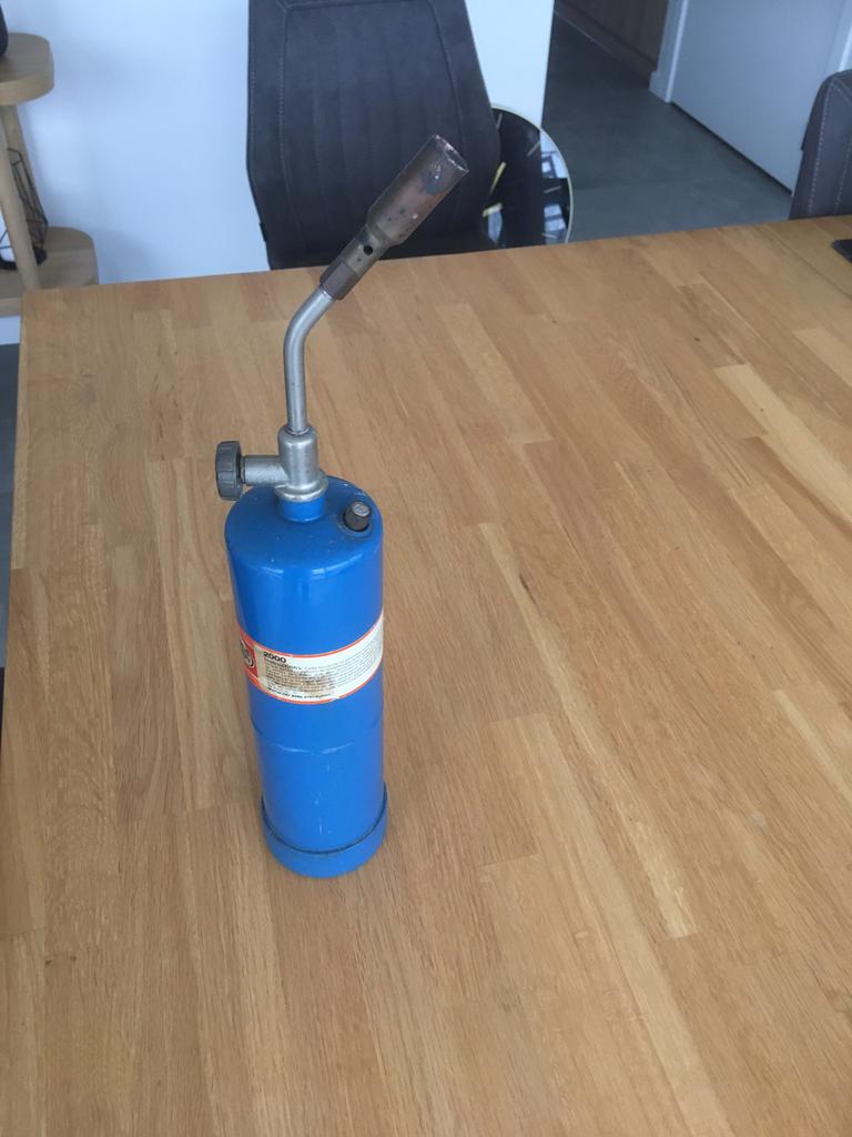 Propaan brandertje, Doe-het-zelf en Bouw, Ophalen, Gebruikt