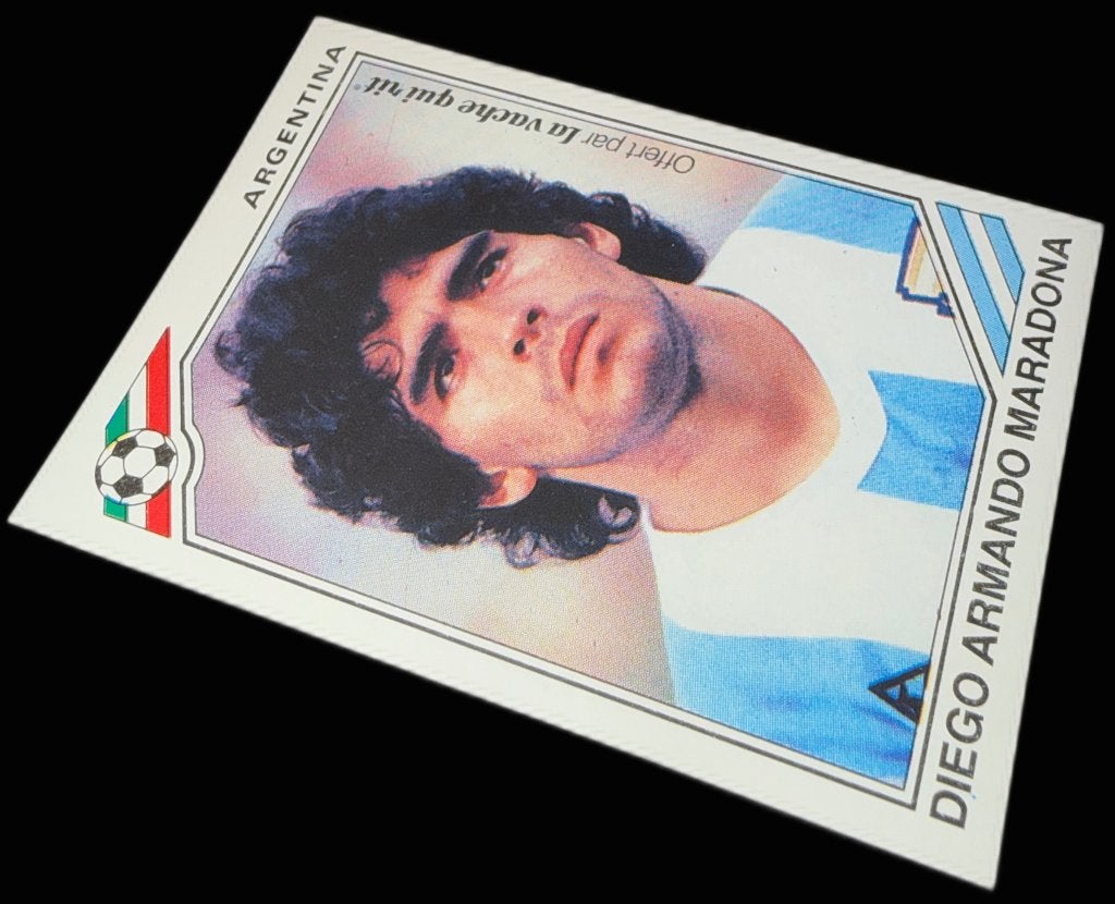 Panini WK Mexico 86 Diego Maradona 1986 La Vache Qui Rit’, Envoi, Neuf, Sport
