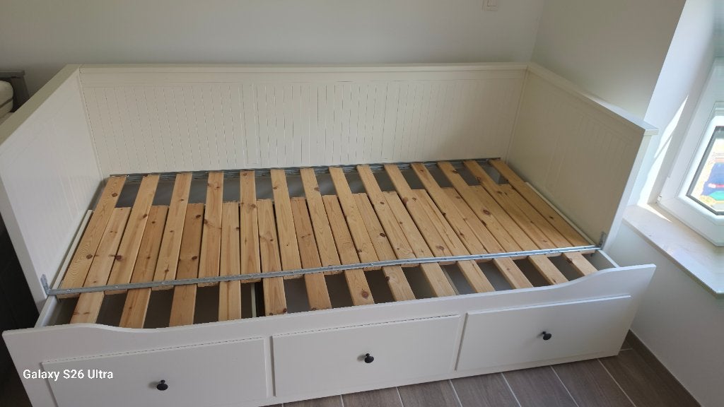 Lit Hemnes, Enlèvement, Utilisé, Deux personnes, 160 cm