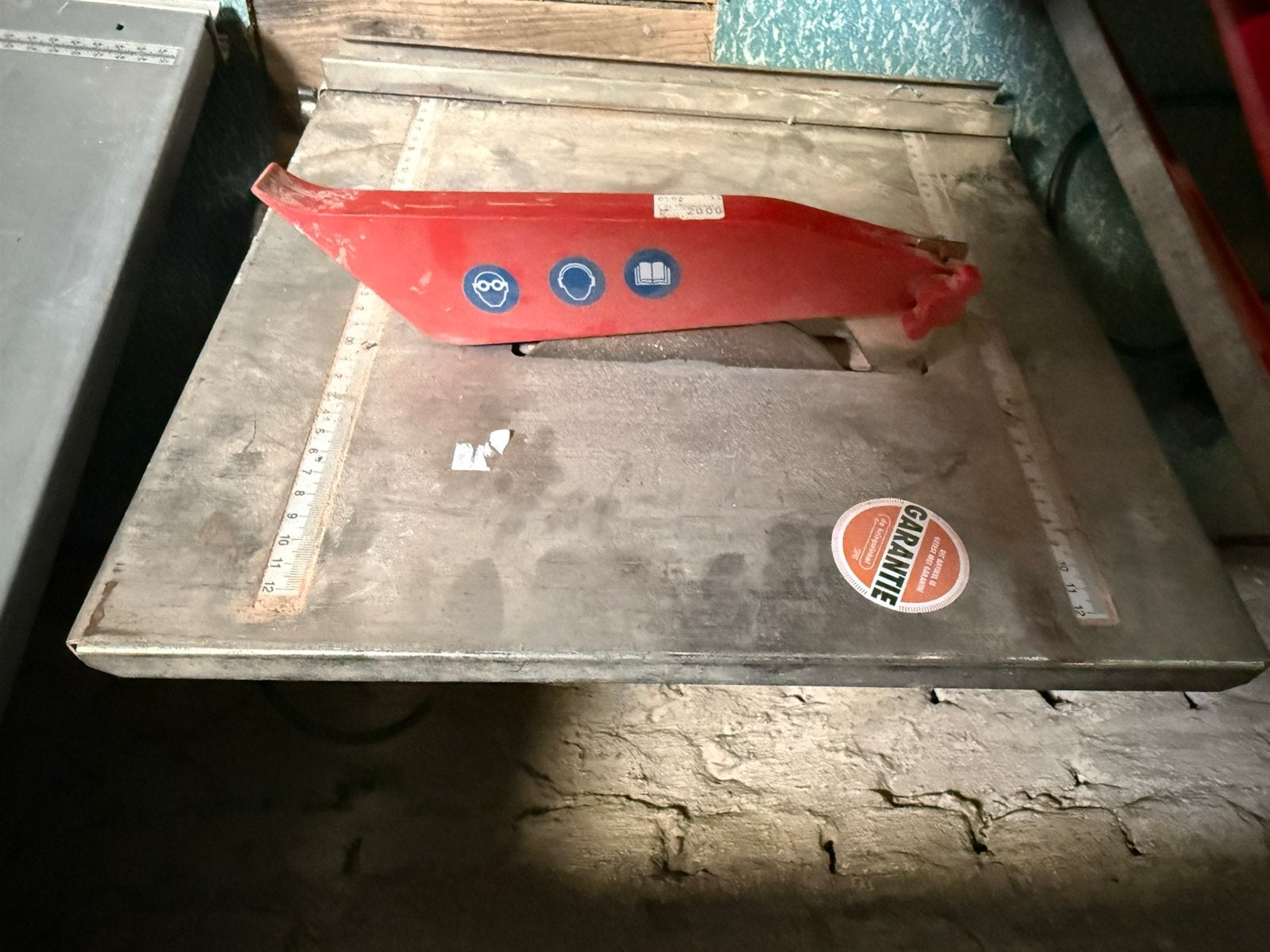 Tegelzaagmachine, Doe-het-zelf en Bouw, Gereedschap | Zaagmachines, Ophalen of Verzenden