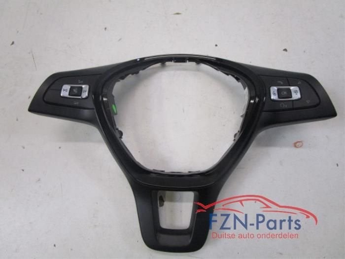 VW Passat B8 Inleg Stuurwiel Knopjes MF (3Q0419091B), Ophalen of Verzenden, Gebruikt