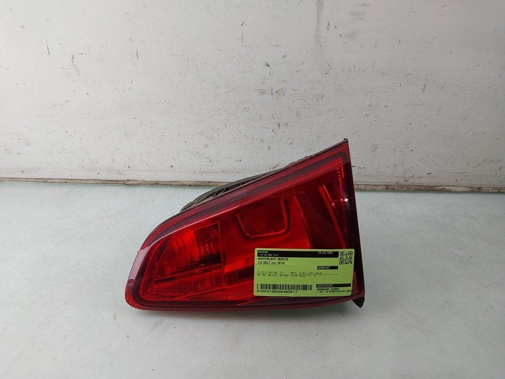 FEU ARRIÈRE DROIT Golf VII (AUA) (|5G0945094AC|), Autos : Pièces & Accessoires, Volkswagen, Volkswagen AG, Utilisé, Kundenbetreuung@volkswagen.de