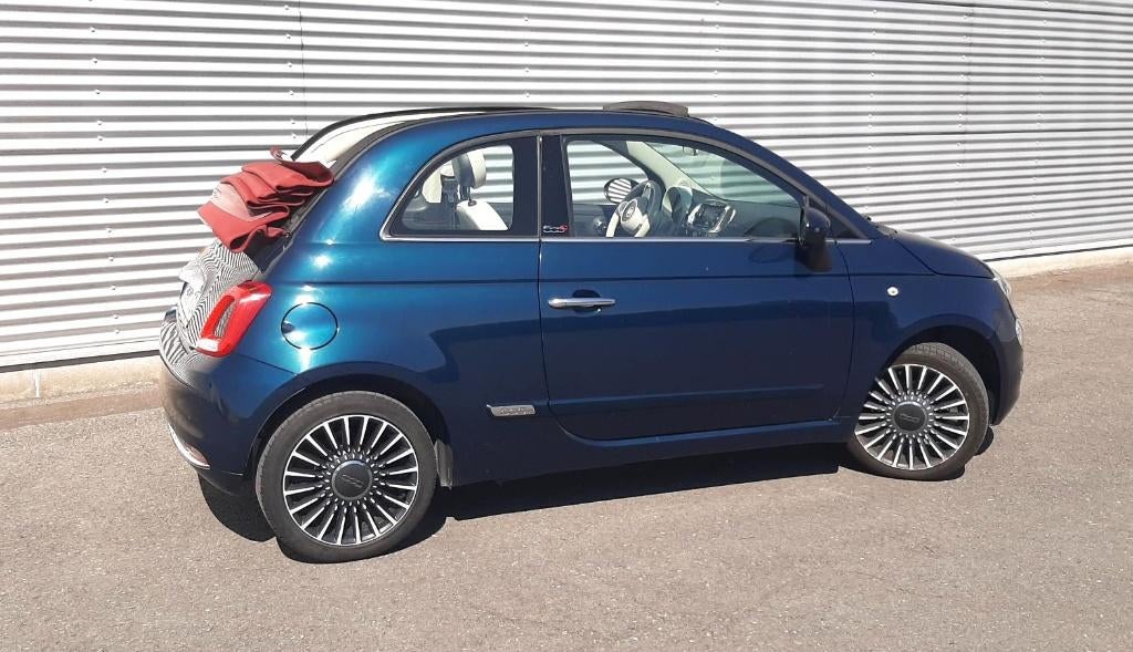Fiat 500 cabrio                          "slechts 41 000km ", Autos, Fiat, Achat, Euro 6, Cabriolet, Boîte manuelle