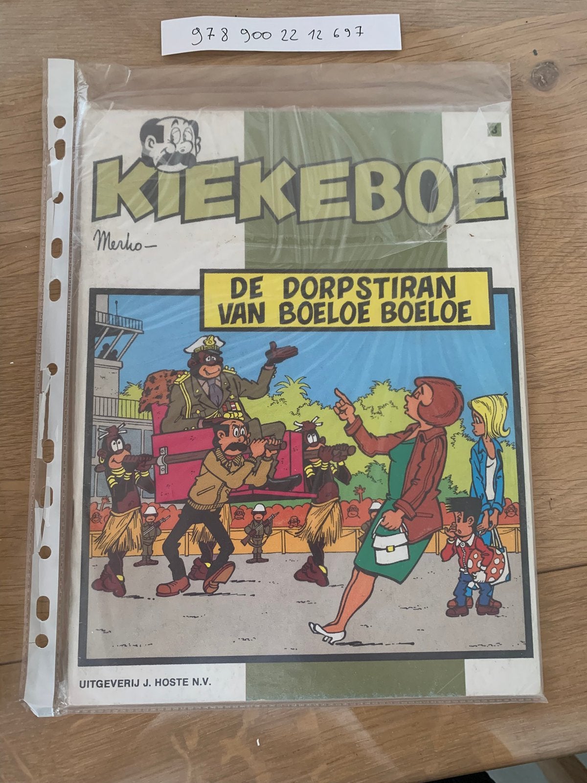 Kiekeboe - De dorpstiran van Boeloe Boeloe (eerste druk), Enlèvement ou Envoi, Comme neuf