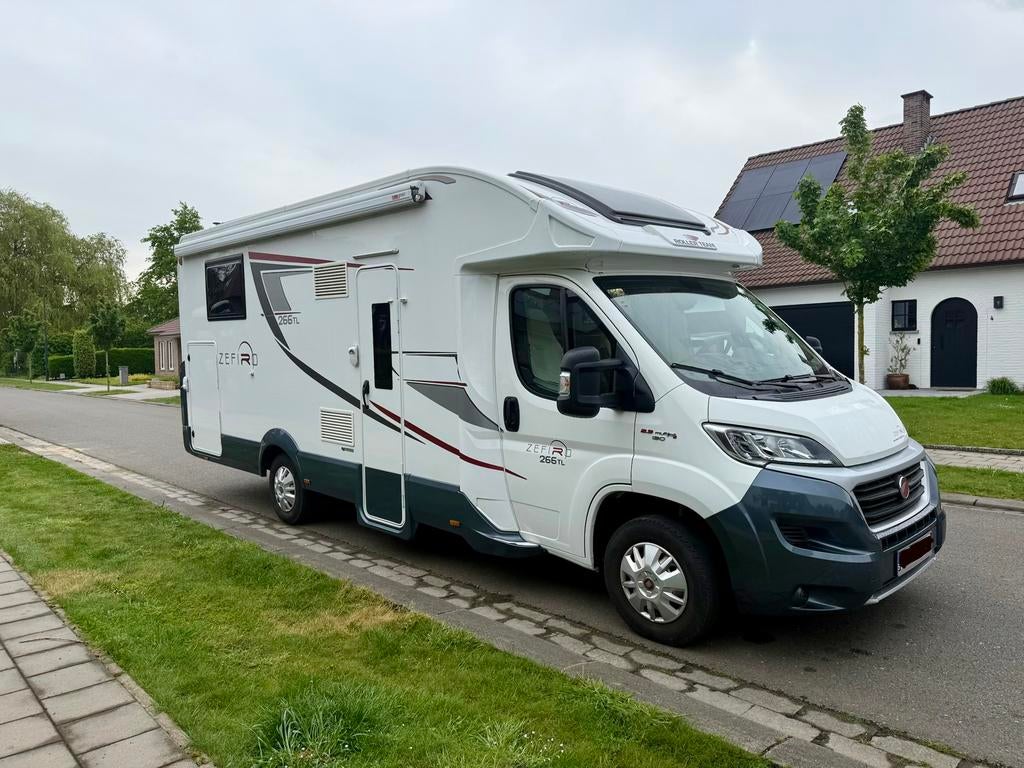 Fiat roller team zefiro 266 TL, Caravans en Kamperen, Mobilhomes, Fiat, Serrures de sécurité, Particulier, Half-integraal