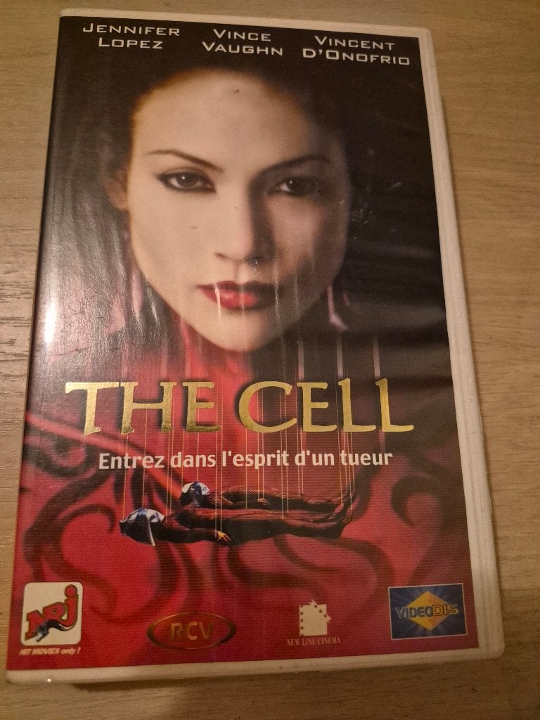 K7 VHS THE CELL, CD & DVD, Thrillers et Policier, Enlèvement ou Envoi, Français, Comme neuf