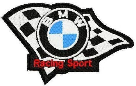 Écusson BMW Racing Sport 111 x 65 mm, Hobby & Loisirs créatifs, Patches vêtements & Hotfix, Enlèvement ou Envoi, Neuf