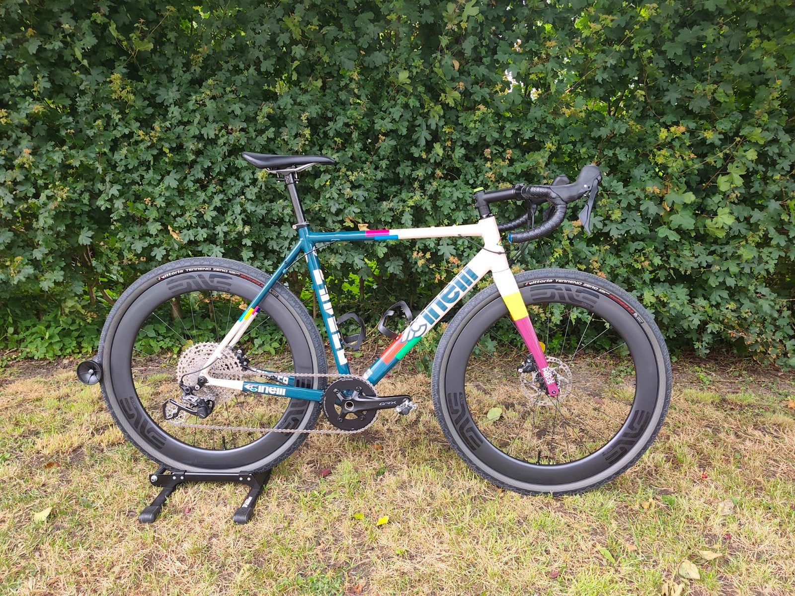 Cinelli Zydeco gravelbike, Ophalen