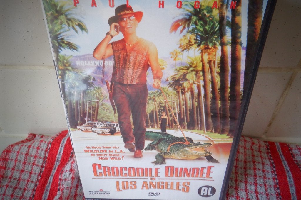 DVD Crocodile Dundee In Los Angeles.(Paul Hogan), Verzenden, Alle leeftijden, Nederlands, Zo goed als nieuw