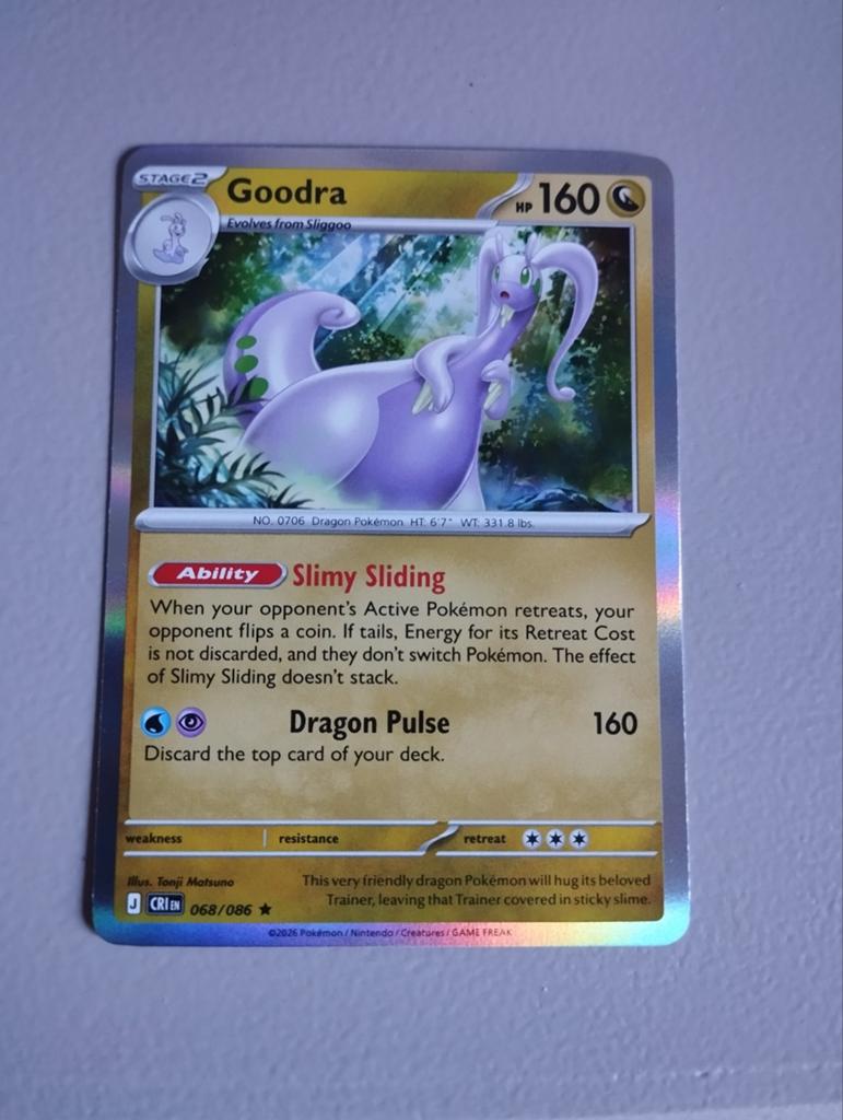 Blinkende Pokémon kaart chaos rising, Hobby en Vrije tijd, Ophalen of Verzenden, Nieuw