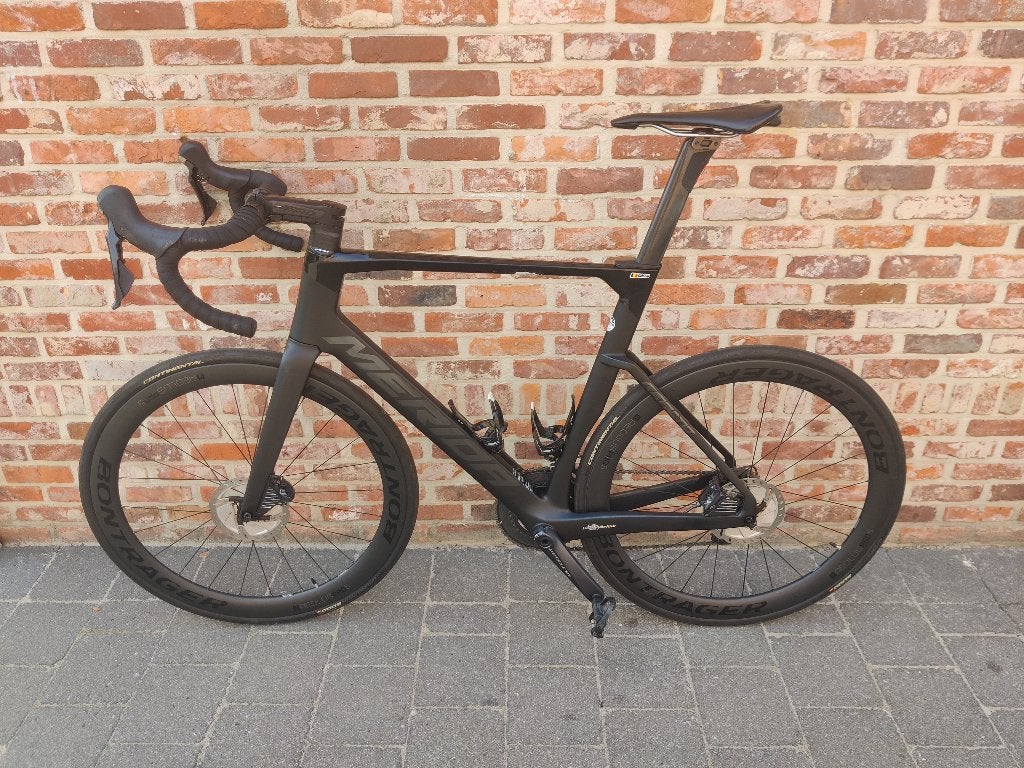 Merida Reacto 6000 XL - Bontrager Aeolus Pro 50 - 8.000 km, Autres marques, Enlèvement, Utilisé, 28 pouces