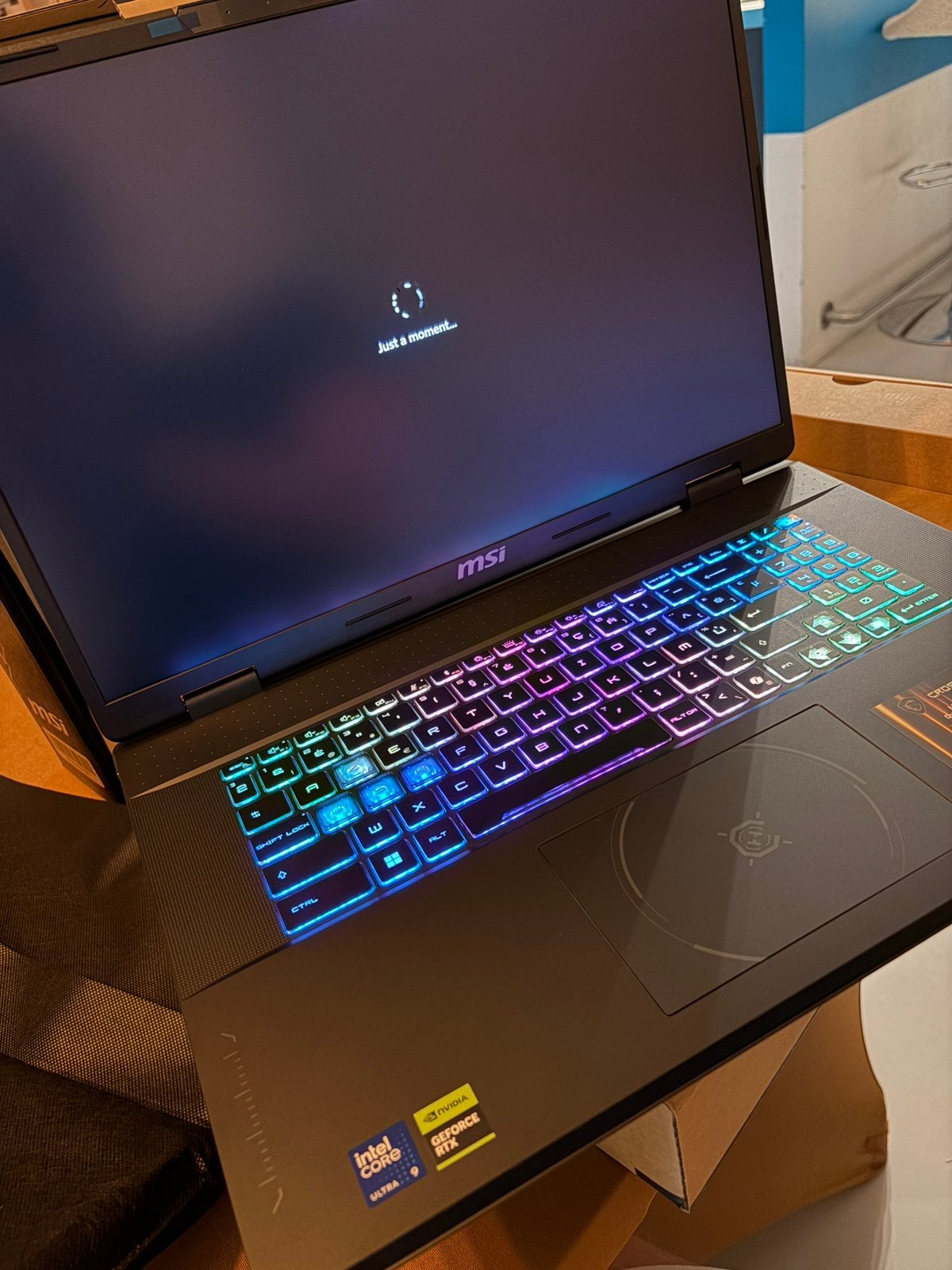 Pc portable gamer gaming Core 9 ! Msi ! Offre en or ! Neuf !, Met videokaart, 32 GB, Ophalen of Verzenden, Zo goed als nieuw
