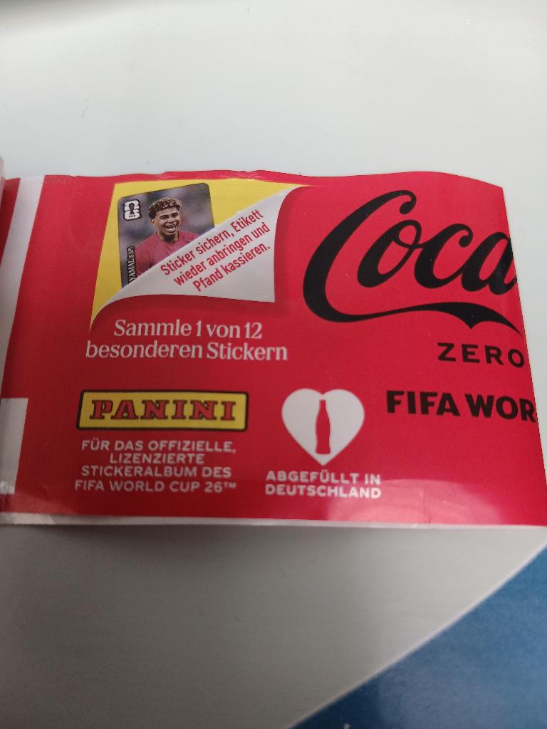 Coca cola panini 2026, Enlèvement, Comme neuf, Sport