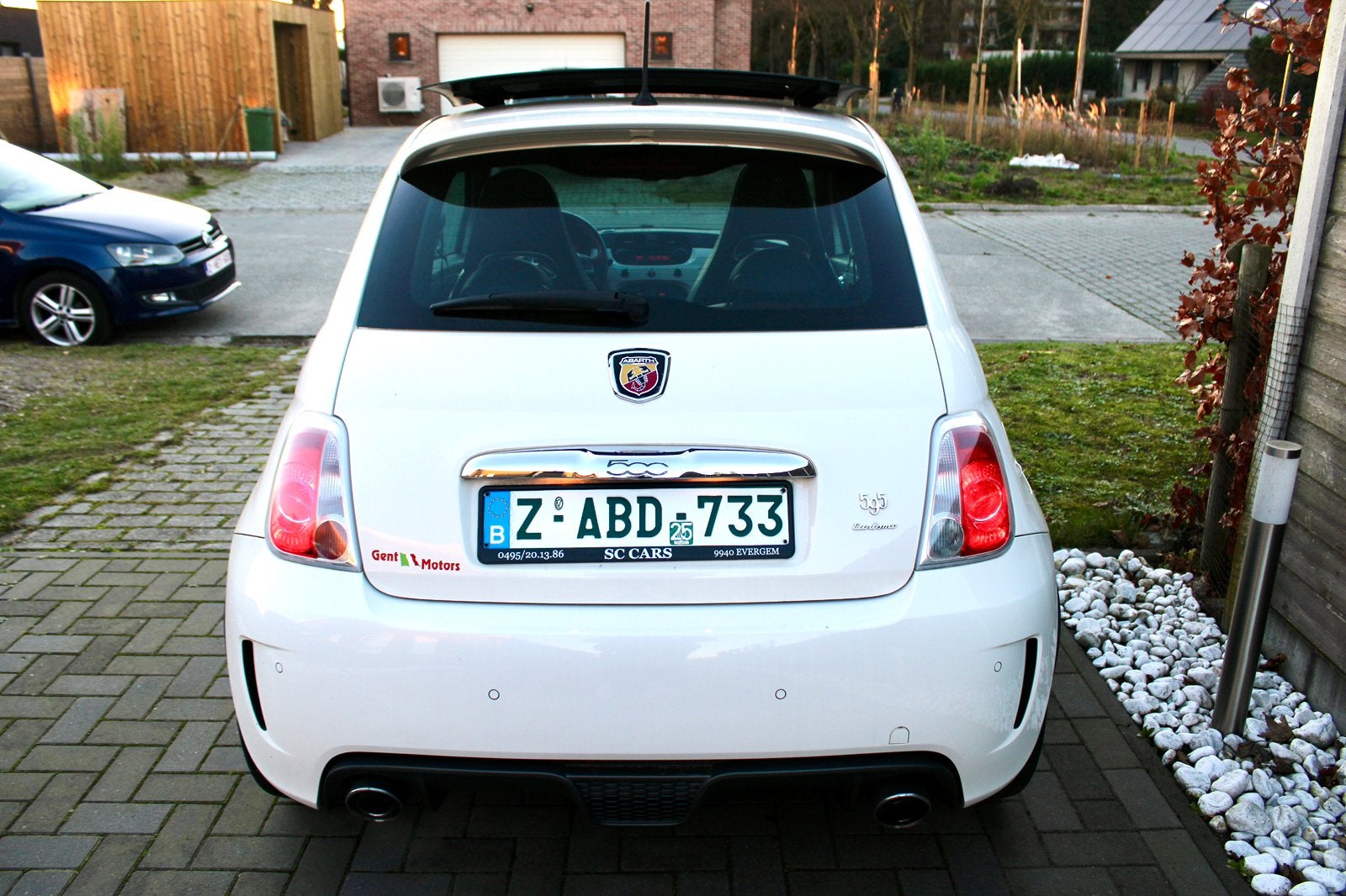 FIAT 595 ABARTH TURISMO 160PK | 1.4 BENZINE | HISTORIEK, Auto's, Dealer onderhouden, Handgeschakeld, https://public.car-pass.be/vhr/59c0e8ed-d1a7-4a93-86a8-233186ba7434