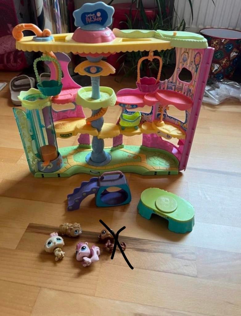 Littlest petshop, Kinderen en Baby's, Ophalen, Zo goed als nieuw