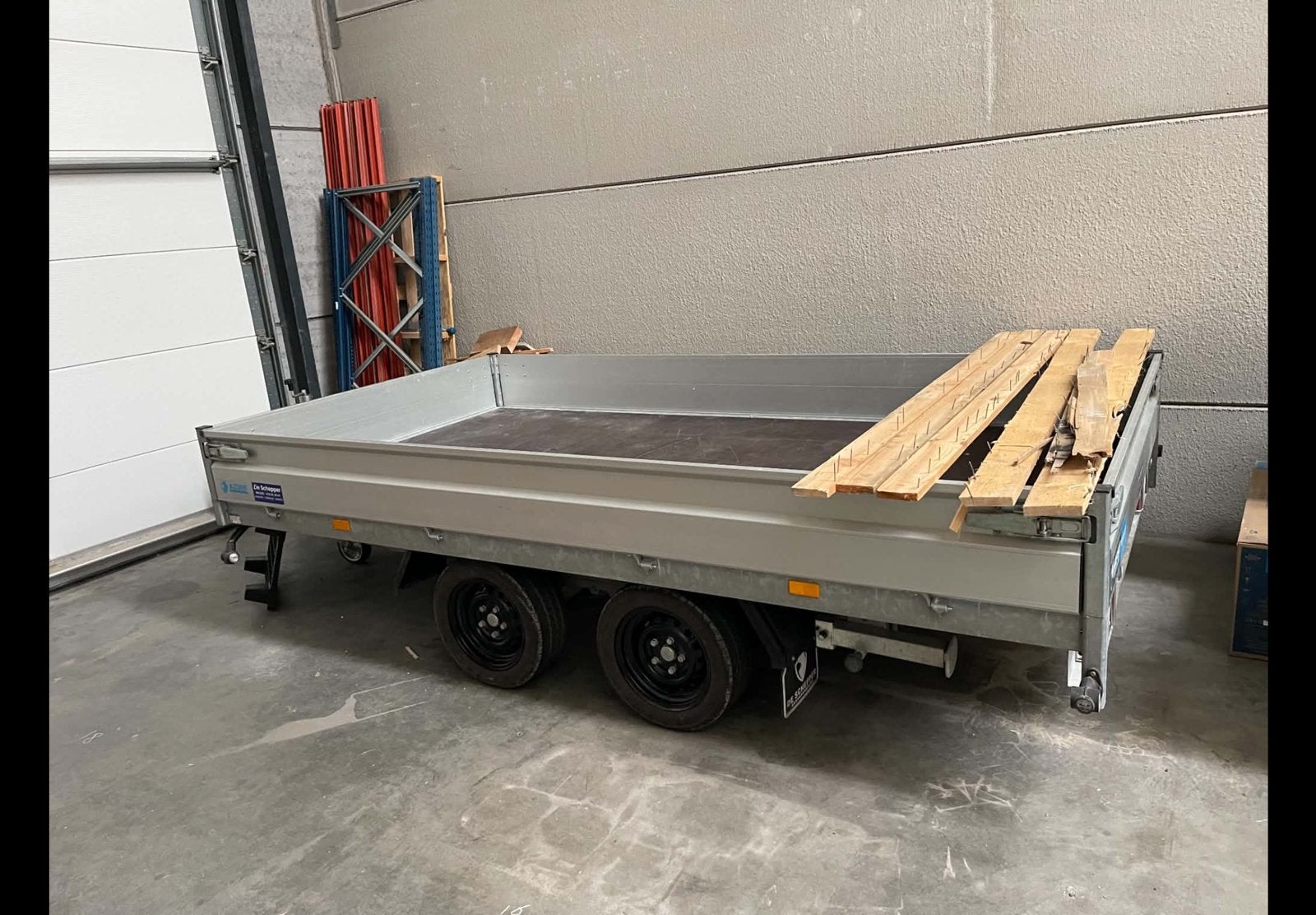 Hapert aanhangwagen 3.5T, Auto diversen, Ophalen, Zo goed als nieuw