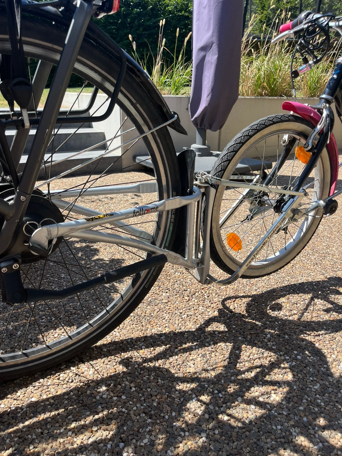 Follow me fietssysteem, Fietsen en Brommers, Ophalen, Gebruikt