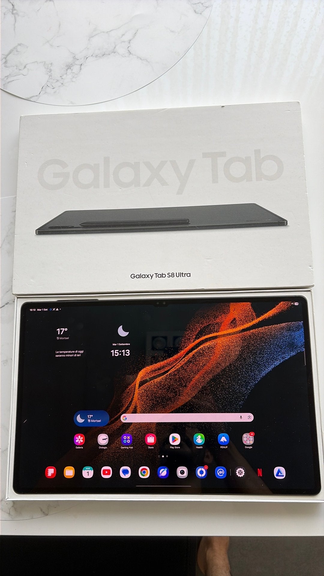 Samsung Galaxy Tab S8 Ultra 14.6” - 120Htz, Ophalen, Zo goed als nieuw