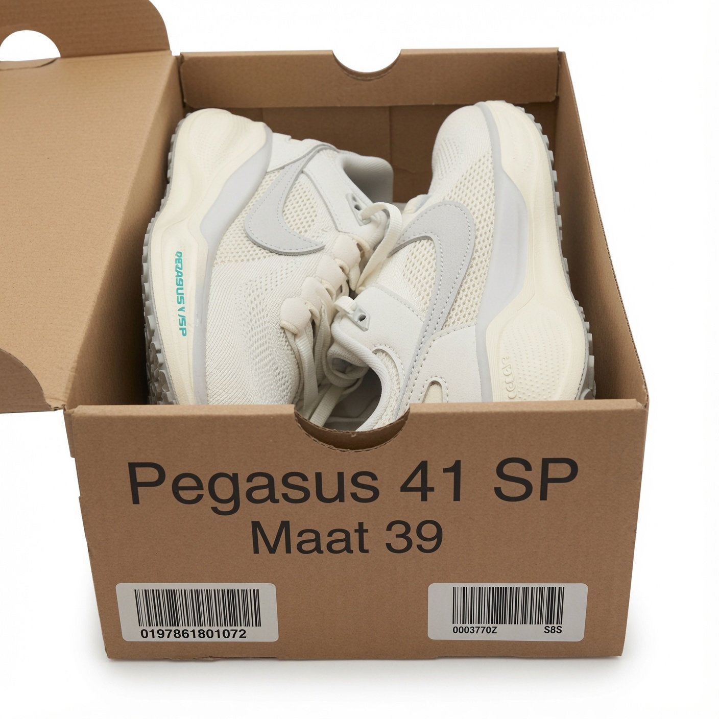 Nike Pegasus 41 SP gris clair taille EU 39 à vendre !, Neuf, Course à pied, Chaussures de course à pied, Enlèvement ou Envoi