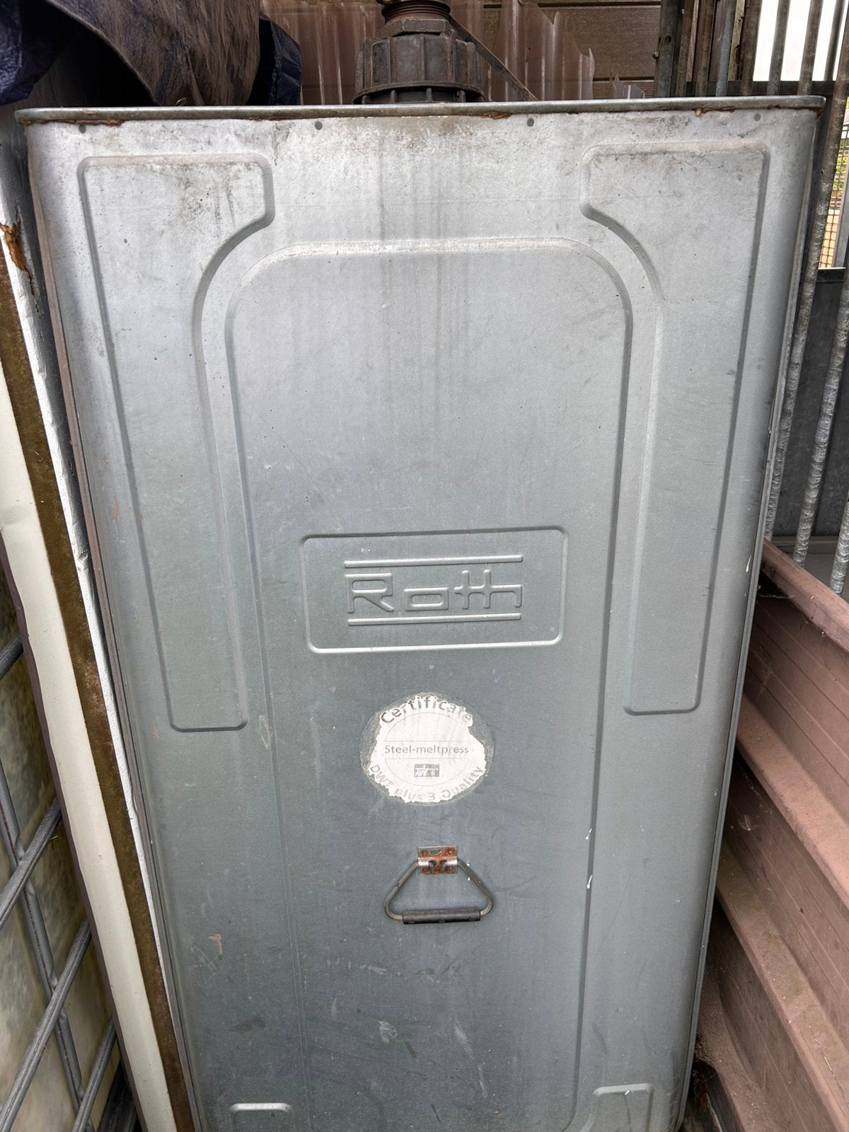 Mazouttank dubbelwandig Roth, Ophalen, Gebruikt, Overige typen, 60 tot 150 cm