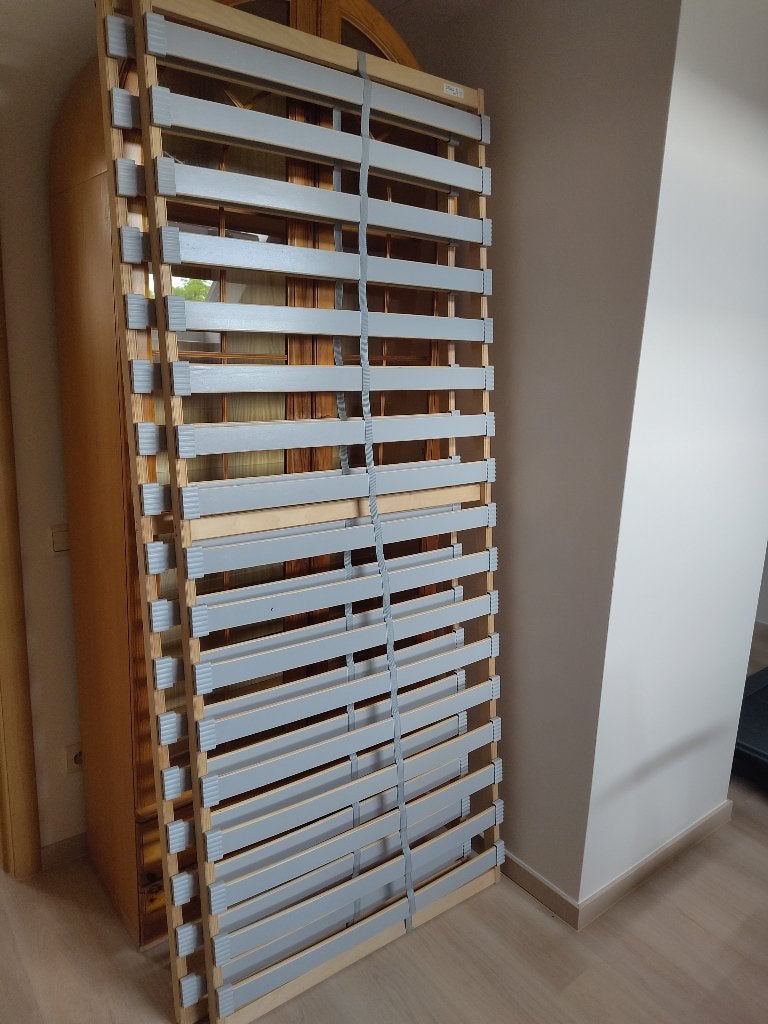 Lattenbodem 1persoons 80cm, Huis en Inrichting, Slaapkamer | Matrassen en Bedbodems, Ophalen, Eenpersoons, Zo goed als nieuw, 80 cm