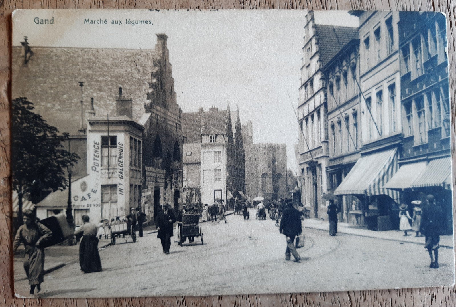 Marché aux légumes de GAND GAND, Enlèvement ou Envoi