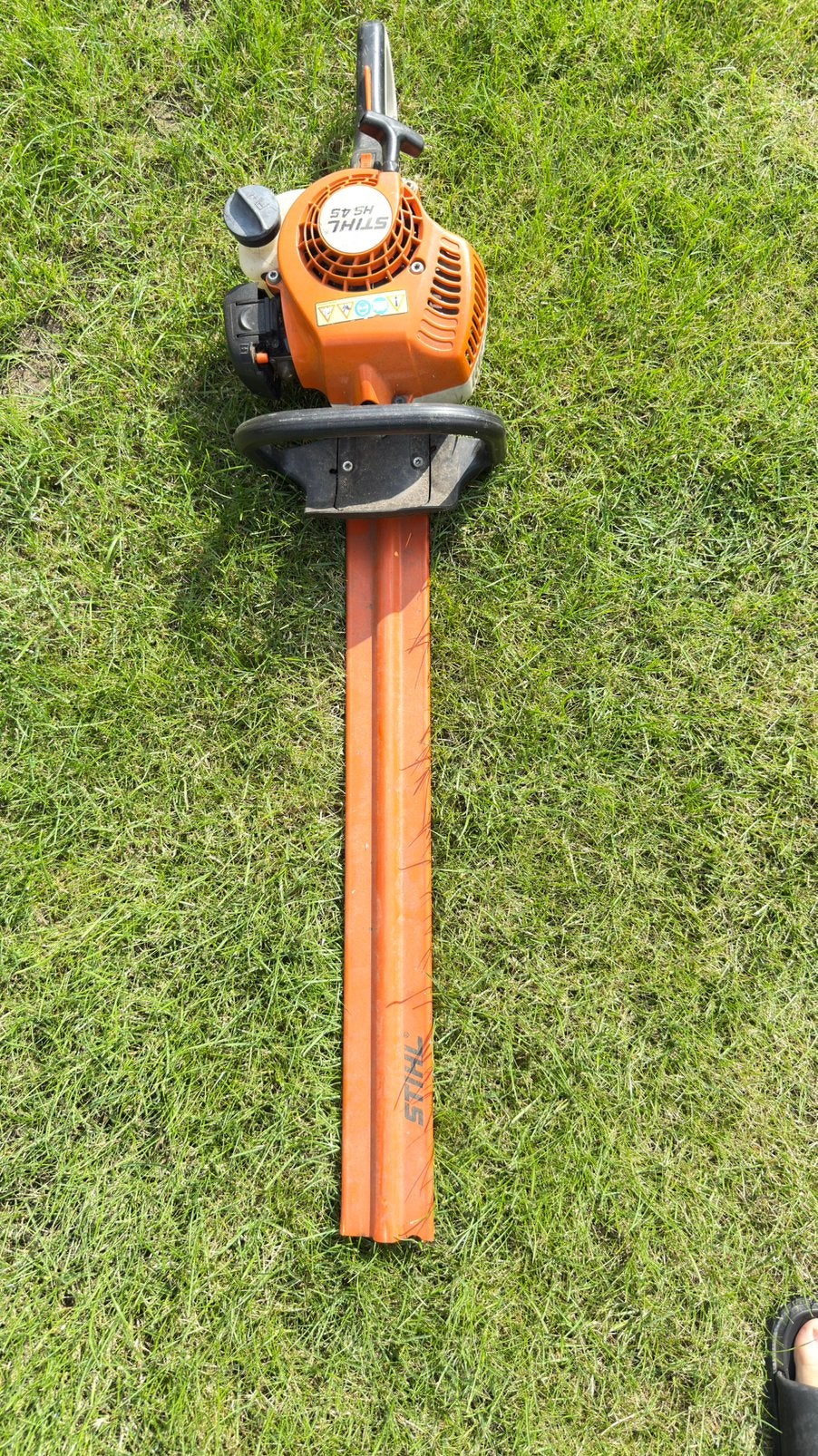 Stihl heggenschaar, Tuin en Terras, Ophalen, Zo goed als nieuw