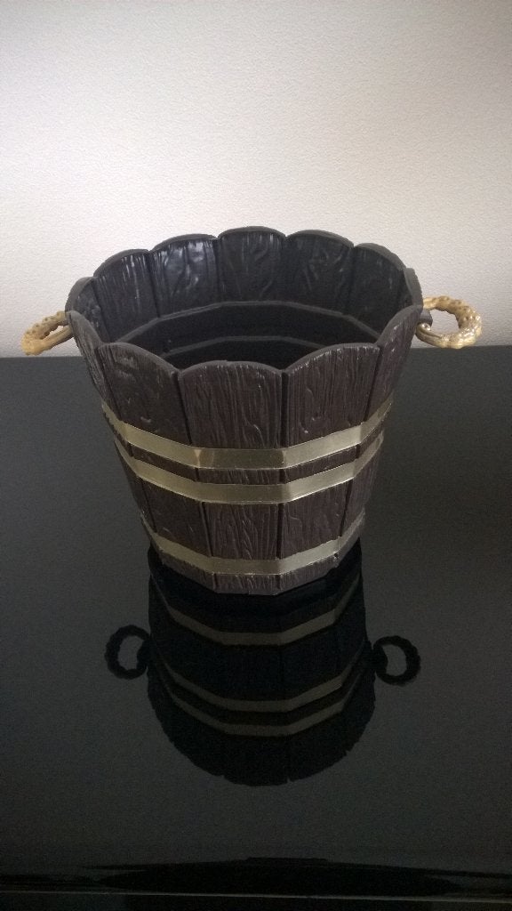 Cachepot- kunststof, Kunststof, Ophalen of Verzenden, Zo goed als nieuw, Binnen
