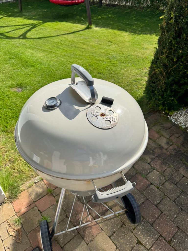 BBQ weber avec thermometre 57cm, Tuin en Terras, Ophalen, Gebruikt