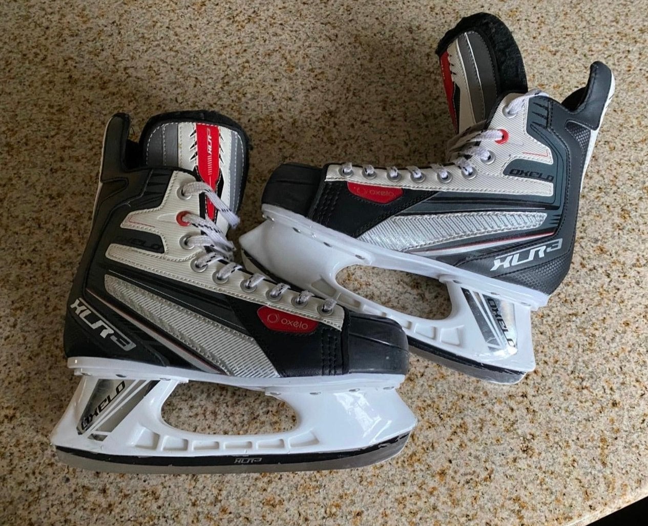 Oxelo hockeyschaatsen, Sport en Fitness, Zo goed als nieuw, IJshockeyschaatsen, Ophalen, Overige merken