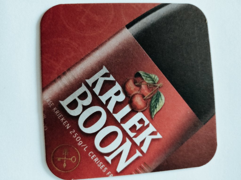 Bierviltje Boon, Ophalen of Verzenden, Zo goed als nieuw, Viltje(s), Overige merken