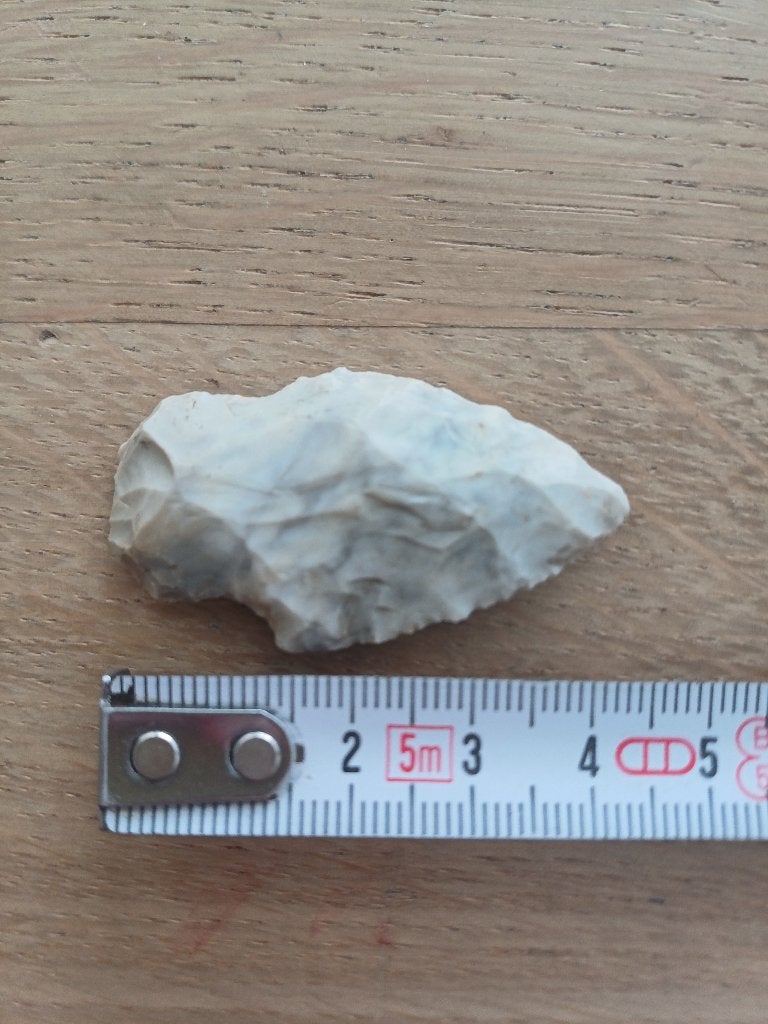 Indian arrowhead - silex speerpunt, Ophalen of Verzenden, Mineraal