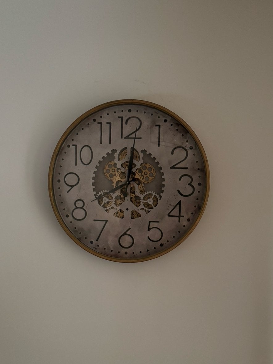 Wandklok, Enlèvement, Comme neuf, Horloge murale