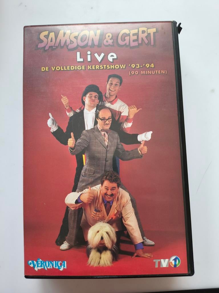 VHS Samson en Gert: Kerstshow '93-'94, Cd's en Dvd's, VHS | Kinderen en Jeugd, Ophalen