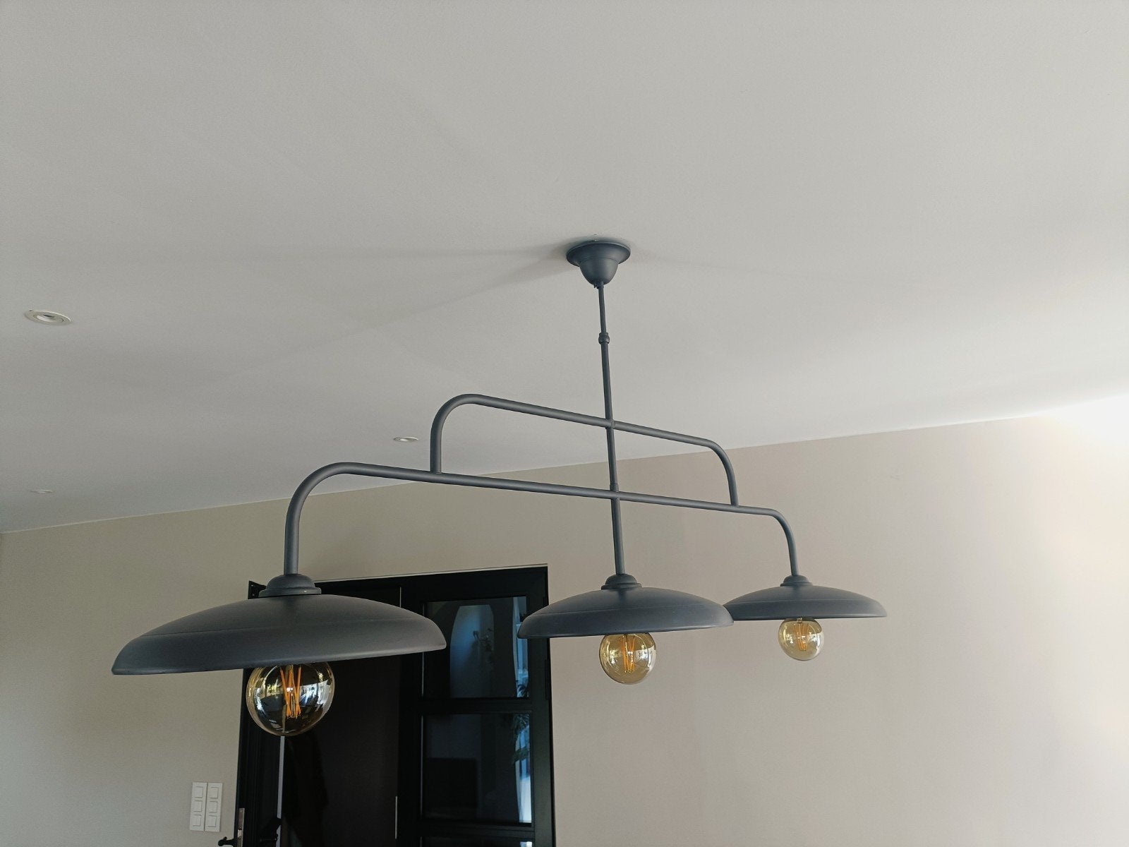 hanglamp eettafel 150cm, Ophalen
