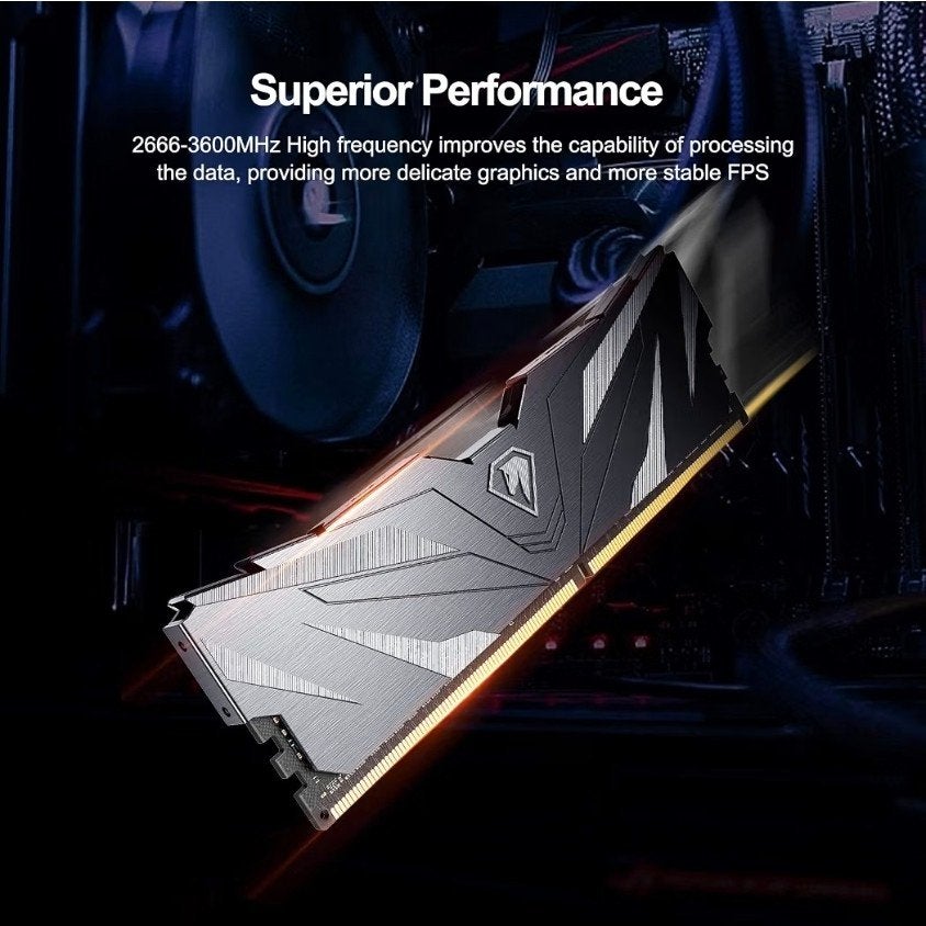 Netac Shadow II. 32GB(2x16GB)DDR4 3200, Informatique & Logiciels, 32 GB, Enlèvement ou Envoi, DDR4, Comme neuf
