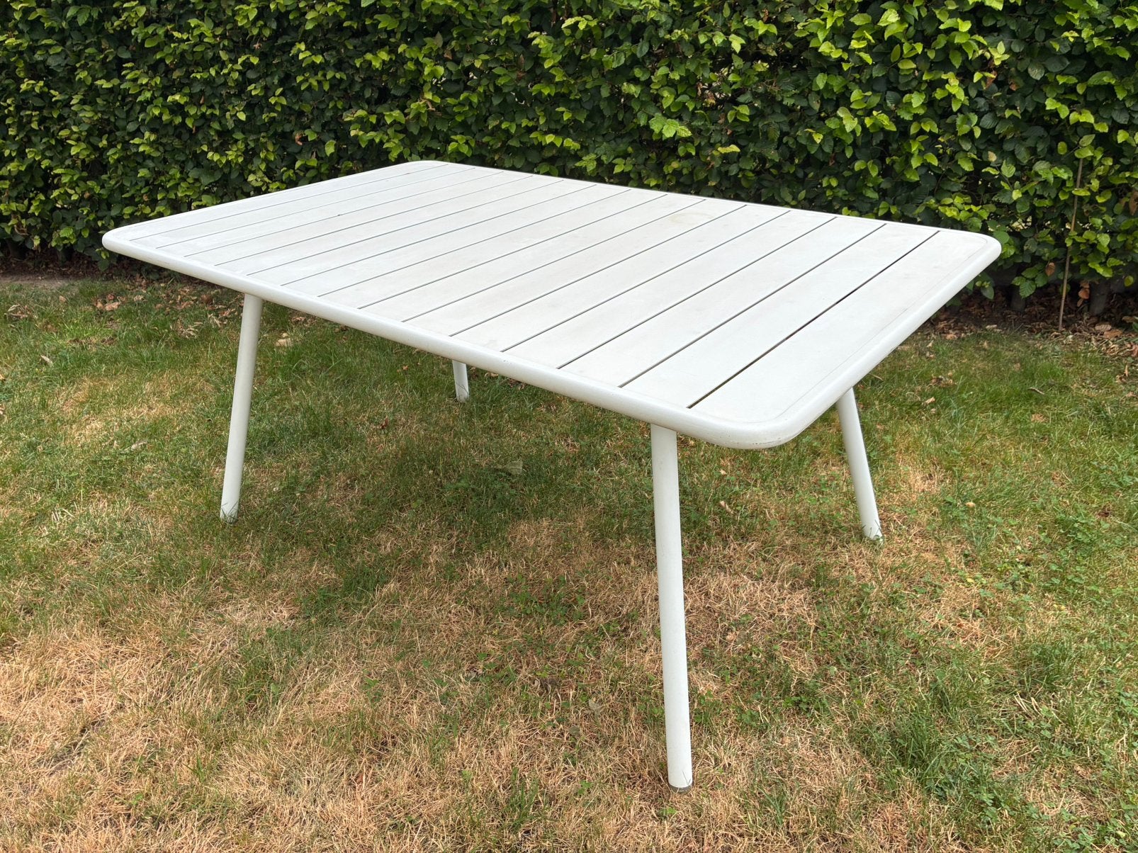 Fermob Luxembourg tafel 160x100, Jardin & Terrasse, Tables de jardin, Enlèvement, Utilisé