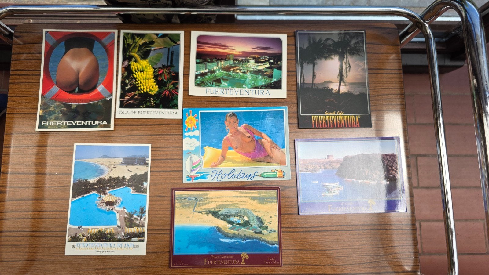 9 postkaarten fuerteventura, Verzamelen, Ophalen of Verzenden