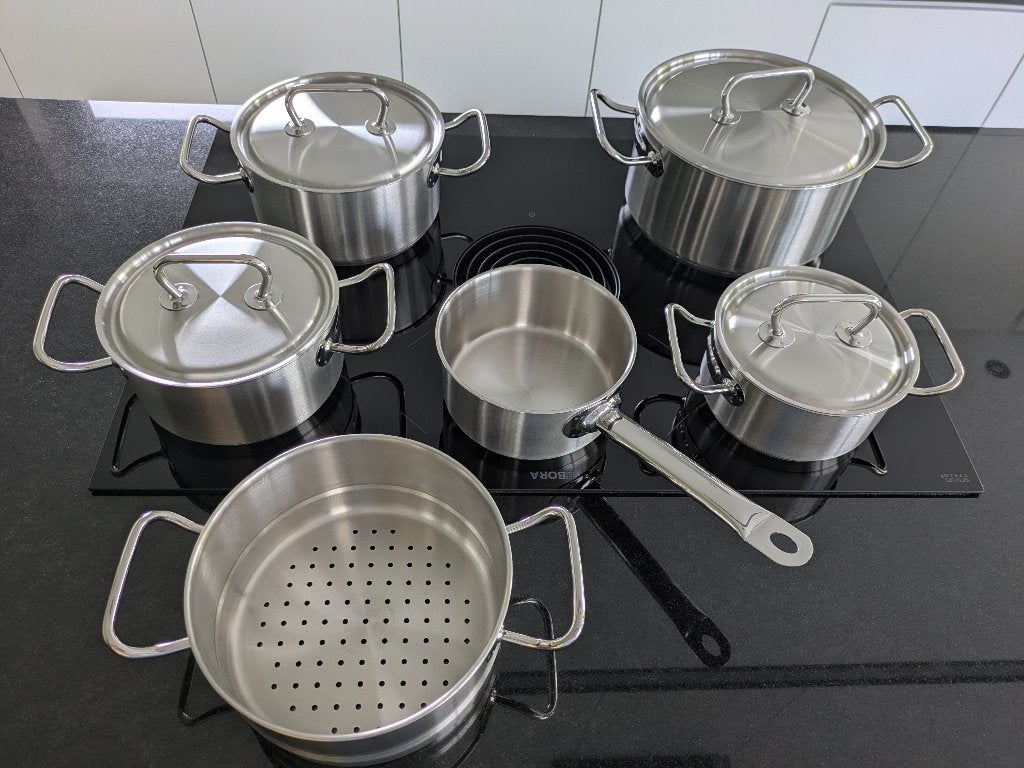 Demeyere Classic 3 6-delige kookpottenset, Neuf, Demeyere, Compatible lave-vaisselle, Enlèvement