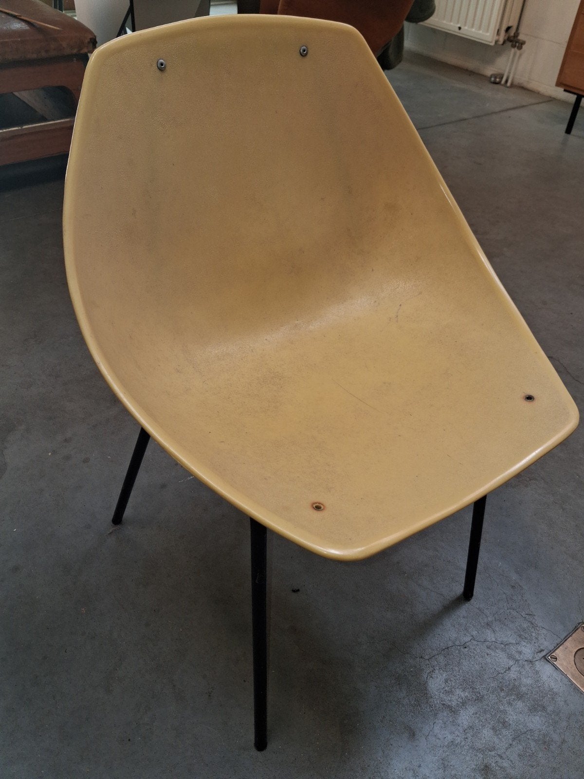 vintage stoel van Guariche voor Meurop, Kunststof, Gebruikt, Overige kleuren, Modernistisch