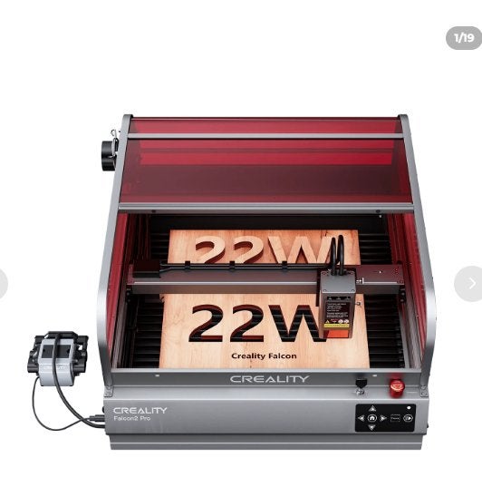 Graveur et découpeuse laser Creality Falcon2 Pro 22W, Neuf, Imprimante, Wi-Fi intégré, Enlèvement