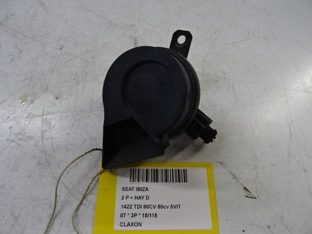 CLAXON Seat Ibiza III (6L1) (01-2002/11-2009), Gebruikt, Seat