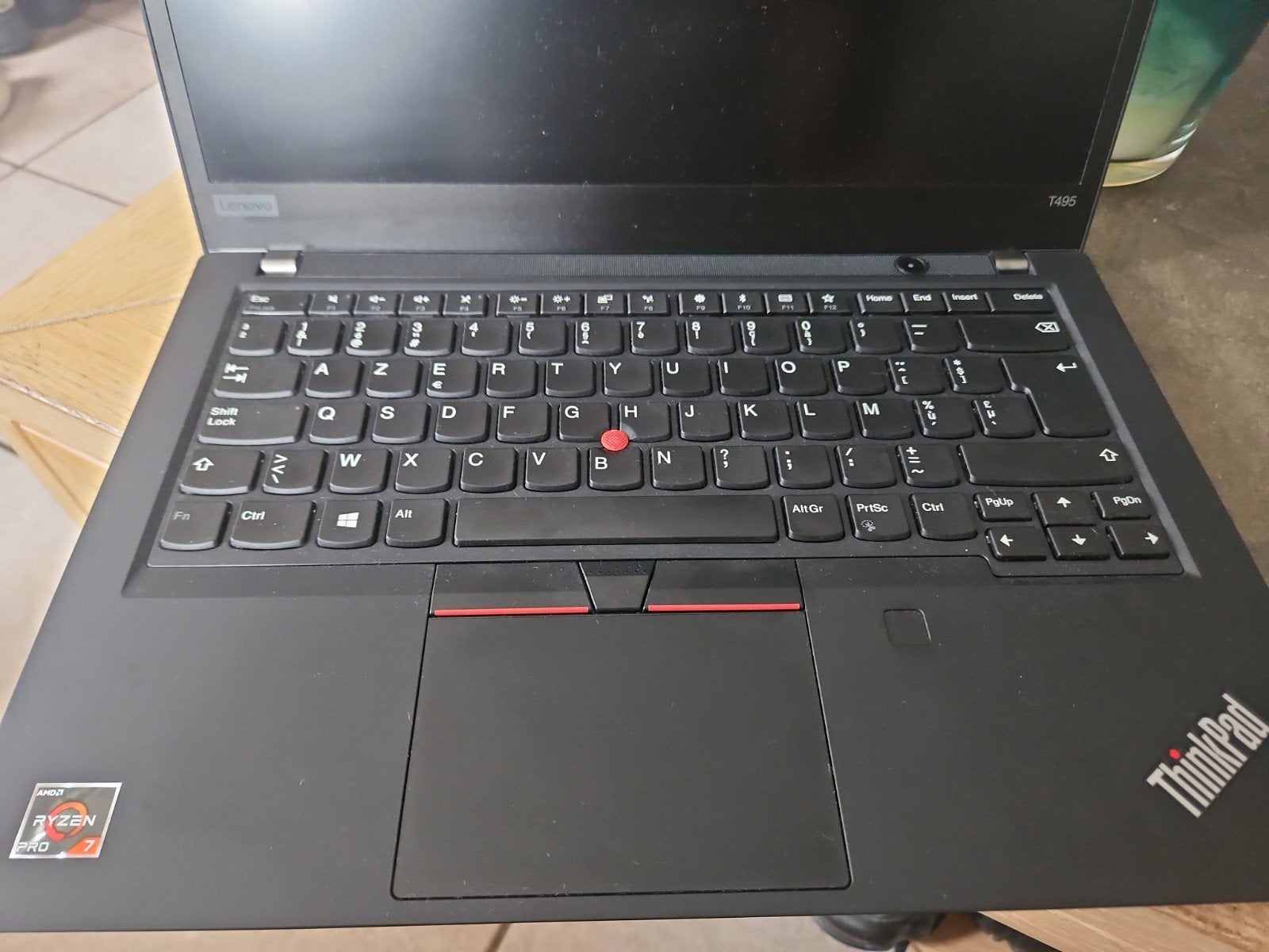 Lenovo thinkpad T495, Enlèvement ou Envoi, 14 pouces, Azerty, SSD